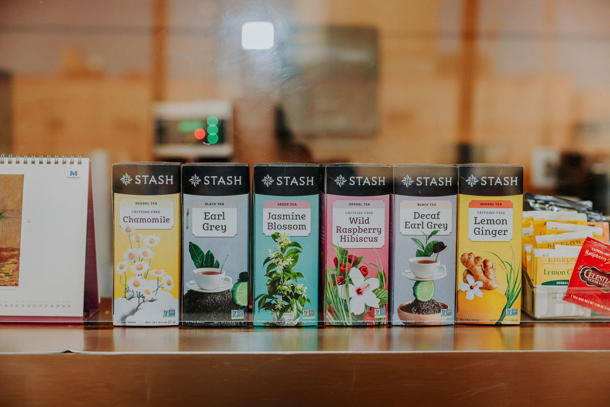 Cafe 21 tea and drink selection at 21 Golf Range